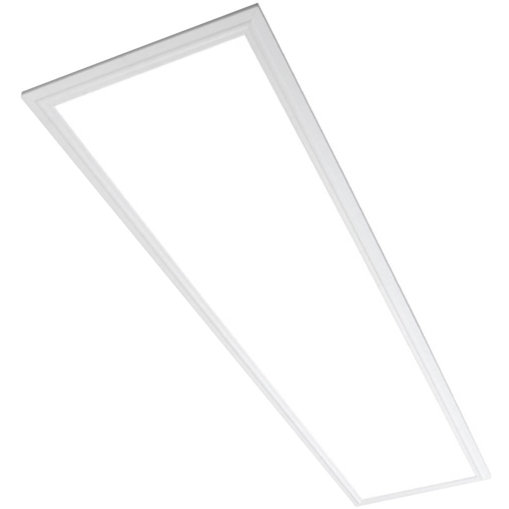 TCP 1' x 4' 38 watt 120/277 volt CCT Selectable Dimmable LED Flat Panel