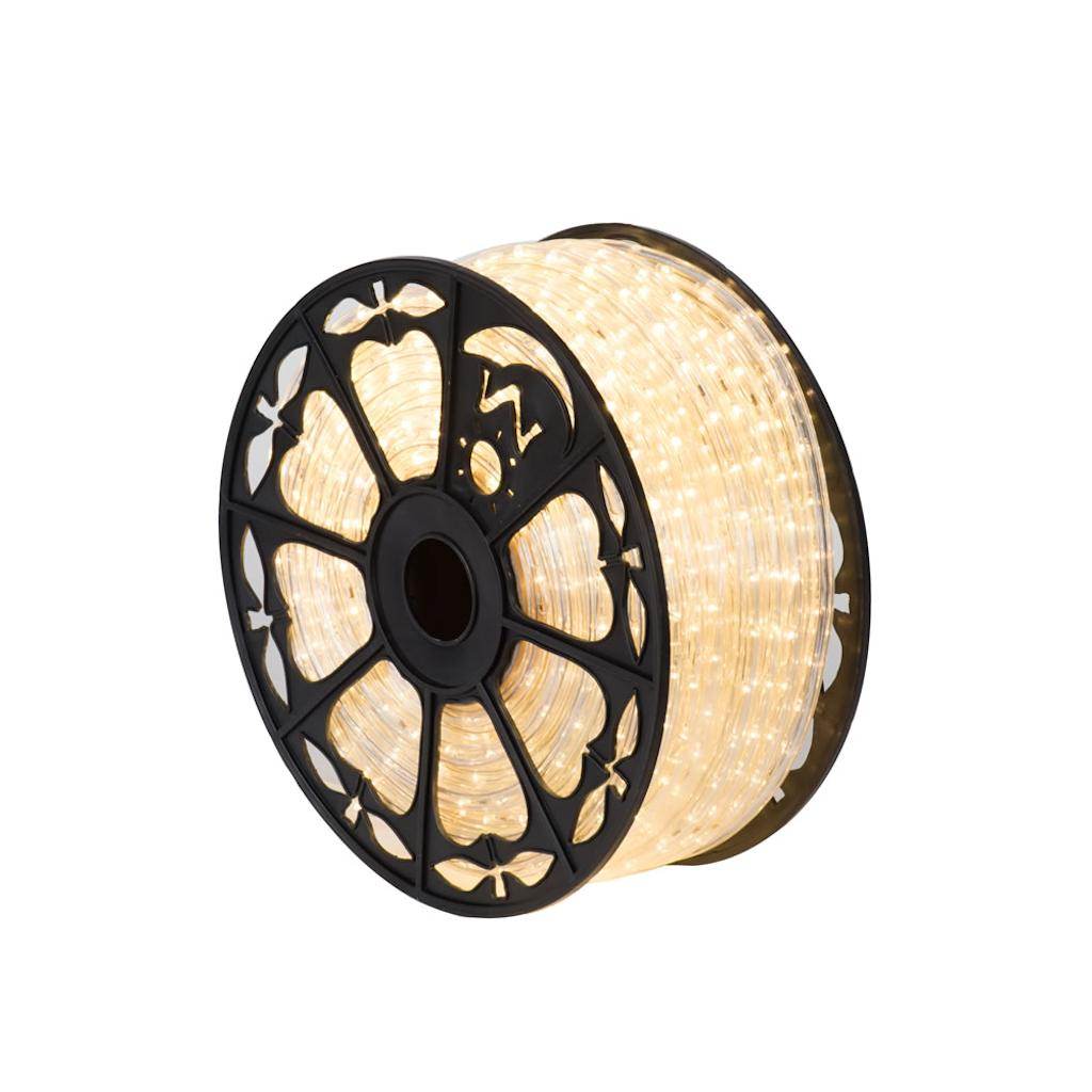 150' x .5" Warm White LED Rope Light