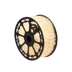 150' x .5" Warm White LED Rope Light