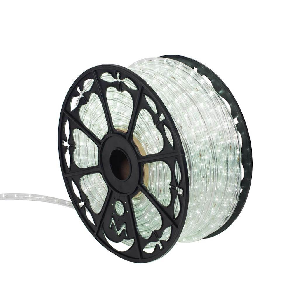 150' x .5" Pure White LED Rope Light