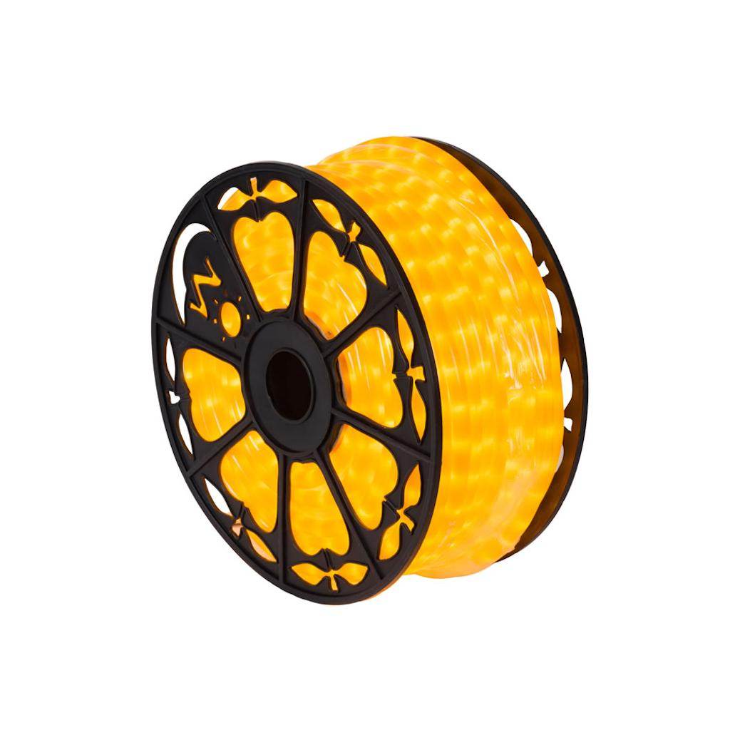 Vickerman 150' x .5" Fluorescent Yellow LED Rope Light