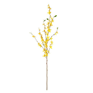 39" Yellow Cruciate Flower Spray (4 pack)