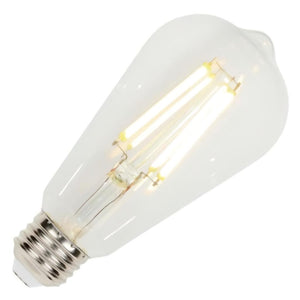 13 watt 120 volt ST20 Medium Screw Base 3000K Natural White Dimmable Glass LED