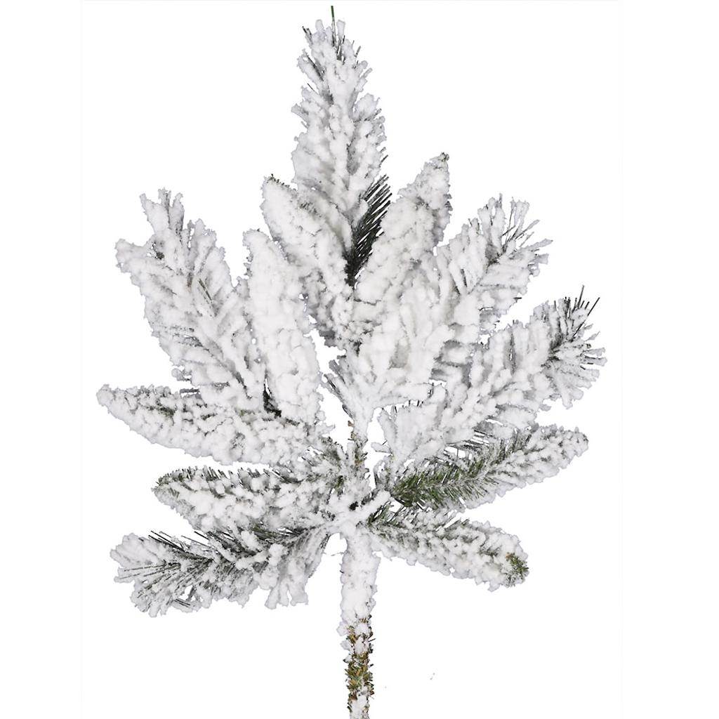 Vickerman 18" Artificial Flocked Snow Ridge Spray (4 pack)
