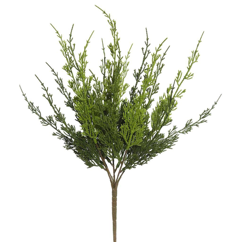 Vickerman 19" Artificial Monterey Cypress Bush (2 pack)