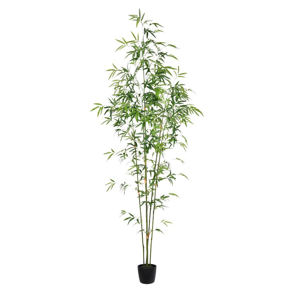 Vickerman 6' Artificial Potted Mini Bamboo Tree