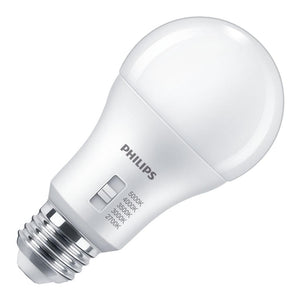 14 watt 120 volt A19 Medium Screw Base CCT Selectable LED Light Bulb