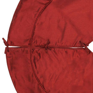 54" Burgundy Colorway Tree Skirt - Image 2