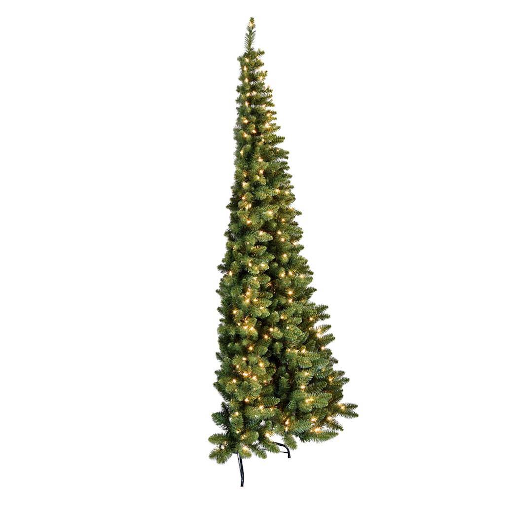 Vickerman 9' x 62" Artificial Chapel Pine Half 650 Warm White Lights