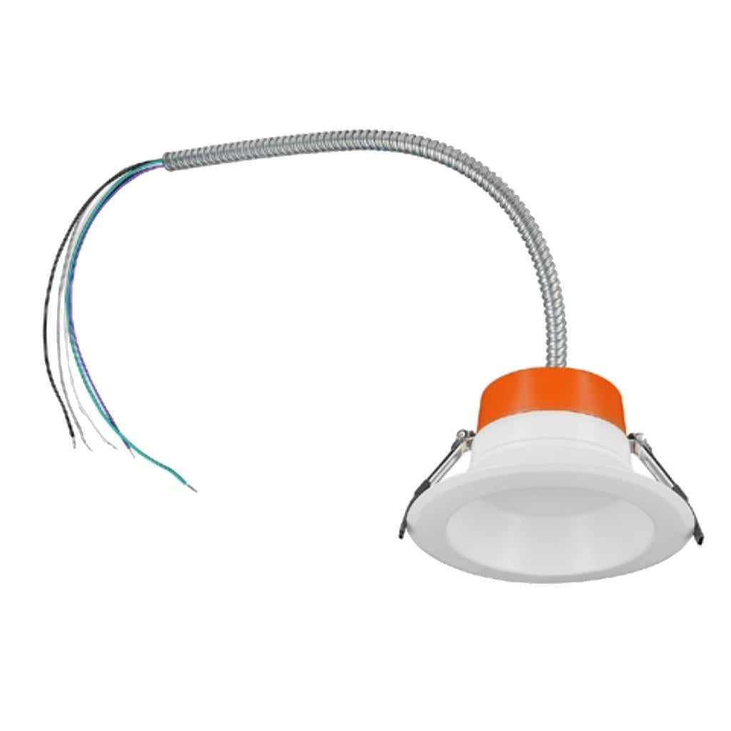 4" Selectable watt 120/347 volt CCT/Lumen Selectable LED Recessed Downlight