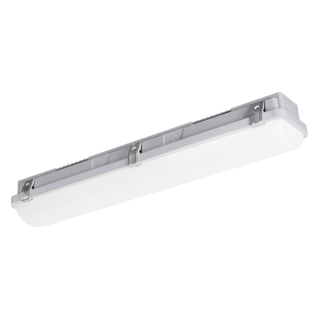 Sylvania 24" 15/20/25 watt 120/347 volt CCT Selectable Dimmable LED Vapor Tight Light Fixture