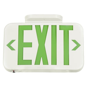 1.2 watt 120/277 volt Red/Green Letters LED Exit Sign - Image 2