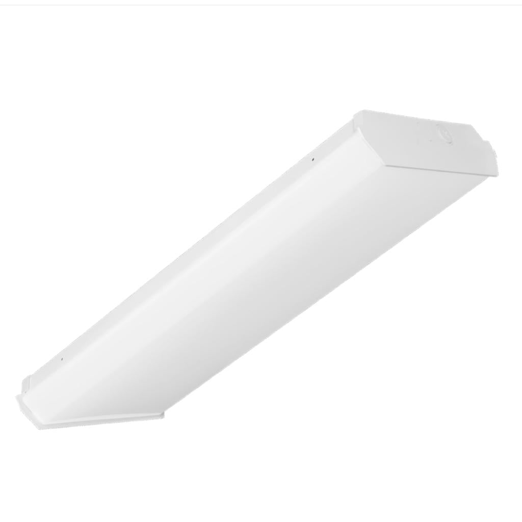 Sylvania 4' Selectable watt 120/347 volt CCCT Selectable LED Ceiling Wrap Fixture