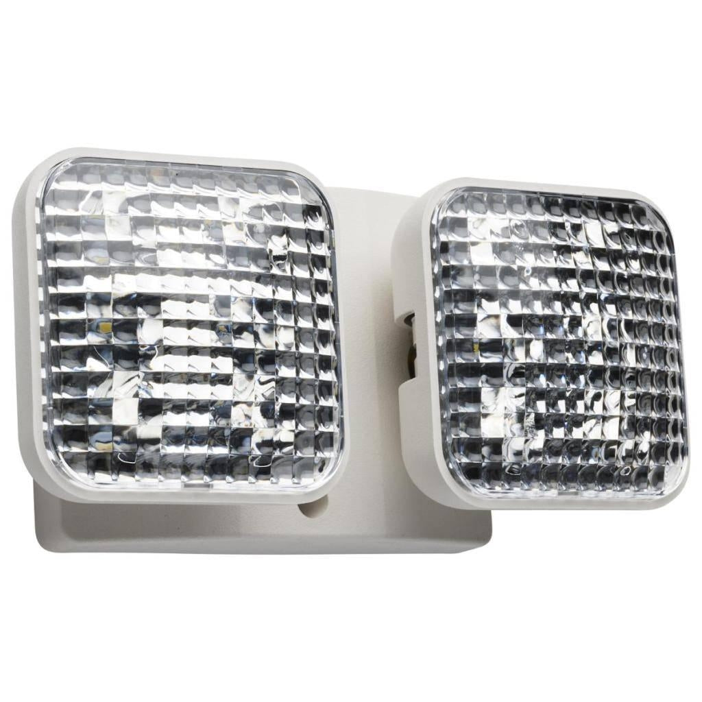 1.5 watt 3.6 volt Dual Head White LED Emergency Light