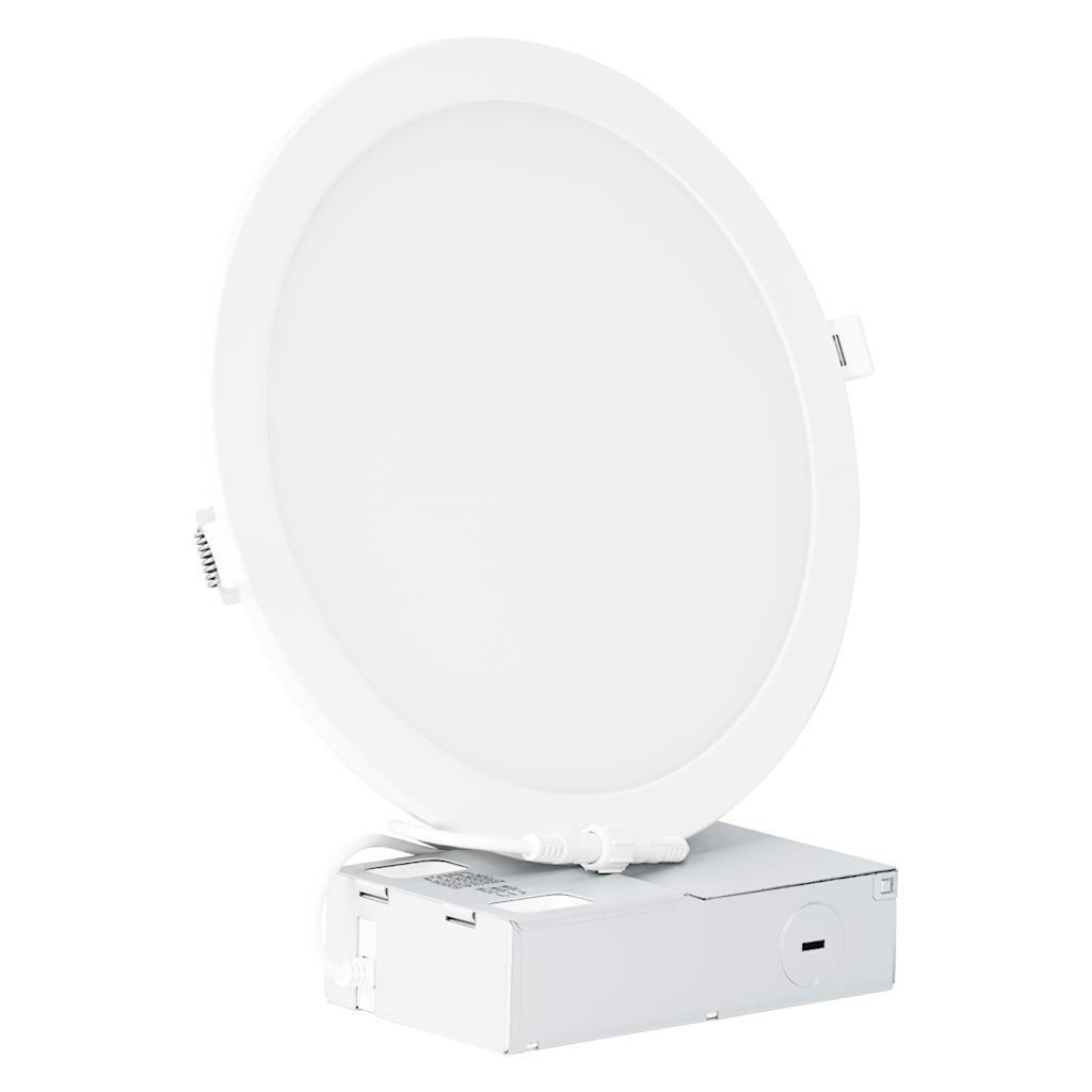 Sylvania 8&rdquo; 16/18/20 watt 120 volt CCT Selectable Slim Microdisk LED Recessed Downlight