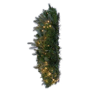 24" Artificial Douglas Fir 50 Warm White LED Lights - Image 2