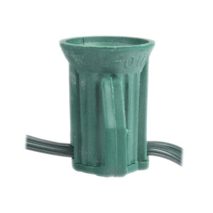 7 Light Green Wire Empty C7 String