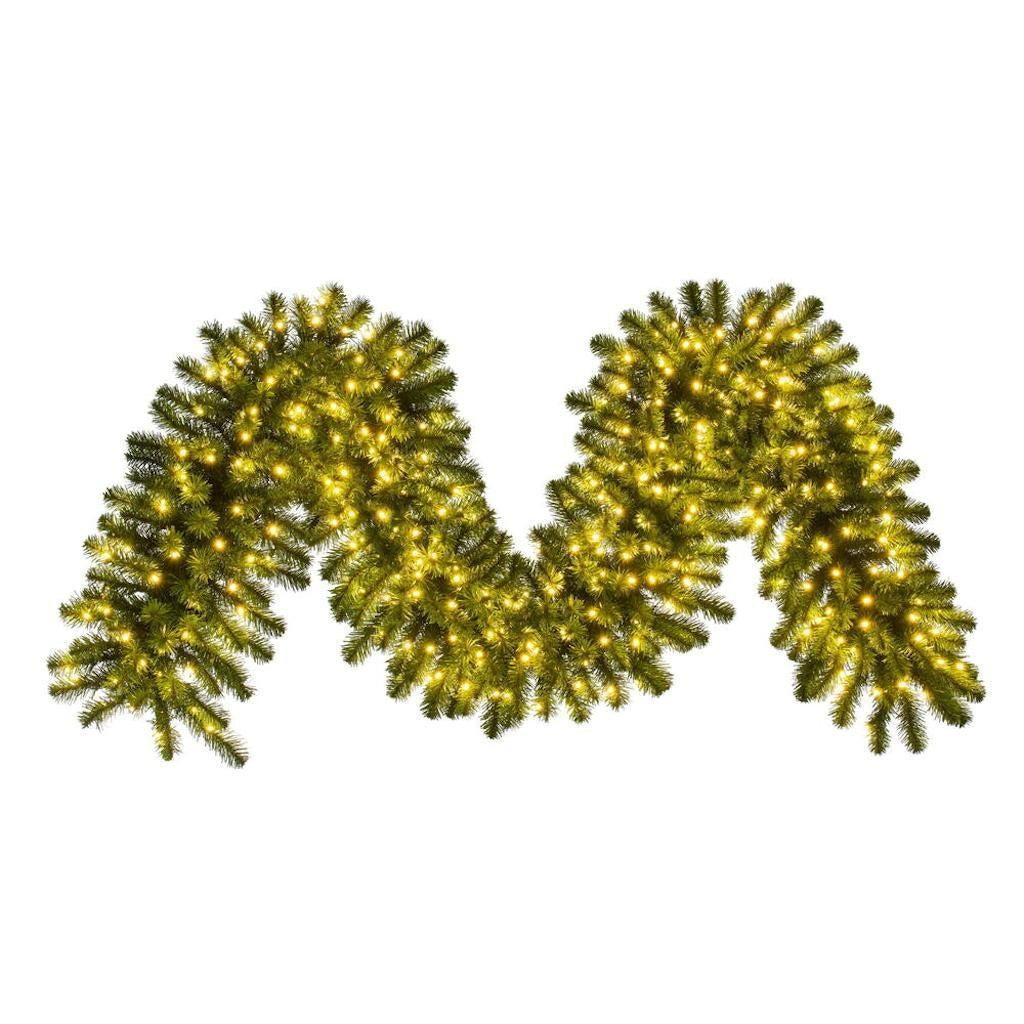 9' x 20" Artificial 300 watt Deluxe Sequoia Garland
