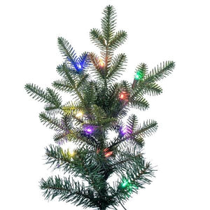 7.5' x 46" Artificial Georgian Fraser Fir 650 Multi-Color Dura-Lit® Lights - Image 2