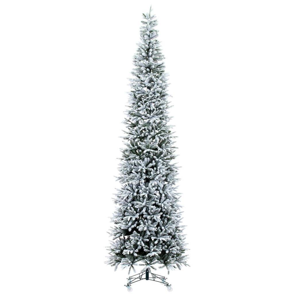 Vickerman 12' x 44" Artificial Frosted Tacoma Fraser Unlit