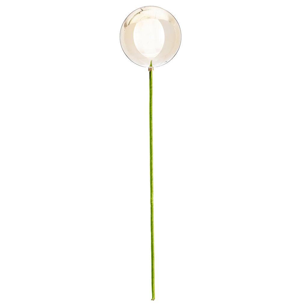 Vickerman 4" x 18" Champagne Shiny Ball Stick (6 Pack)