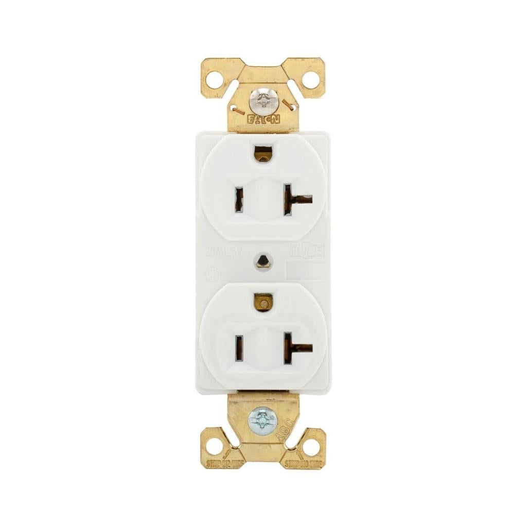 Eaton 20A 125 volt Duplex Receptacle Wall Outlet