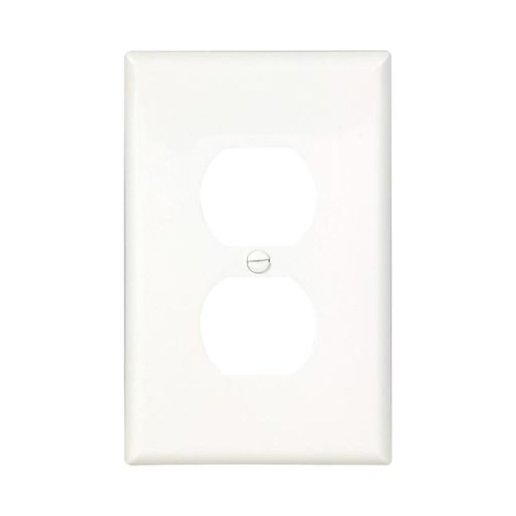 Eaton Single-Gang Duplex Receptacle Wall Plate (10 Pack)