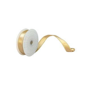 1" x 10Yd Champagne Satin Christmas Ribbon