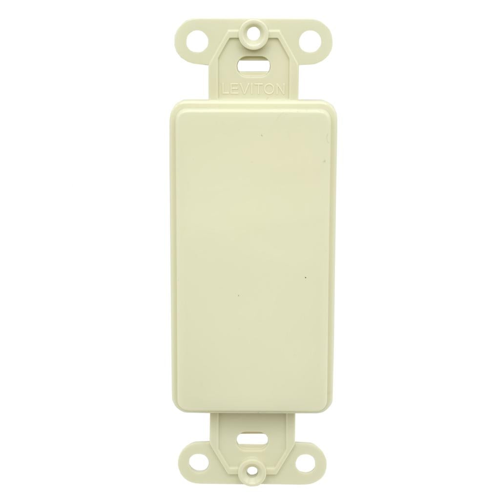 Leviton Ivory Blank Adapter