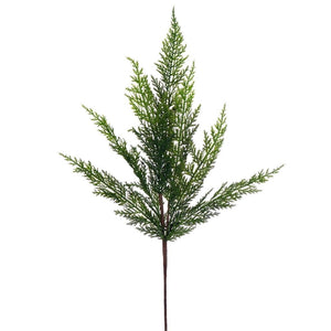 24" Artificial Green Juniper Cypress Spray (3 pack)