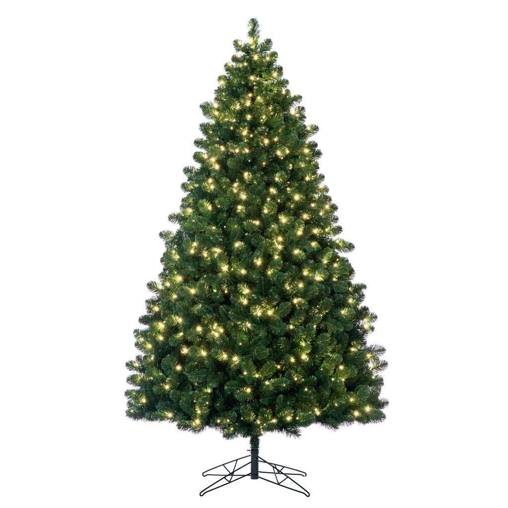 10' x 69" Oregon Fir Medium Width 1350 LED Light Unlit Artificial Christmas Tree