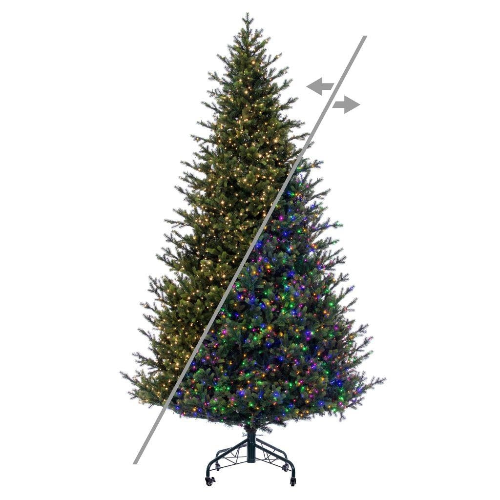 10' x 73" Welch Fraser 2750 LED Light Pre-Lit Artificial Christmas Tree