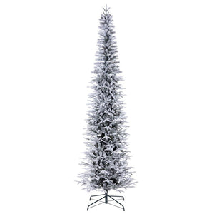 8.5' x 36" Frosted Bixley Fir Unlit Artificial Christmas Tree