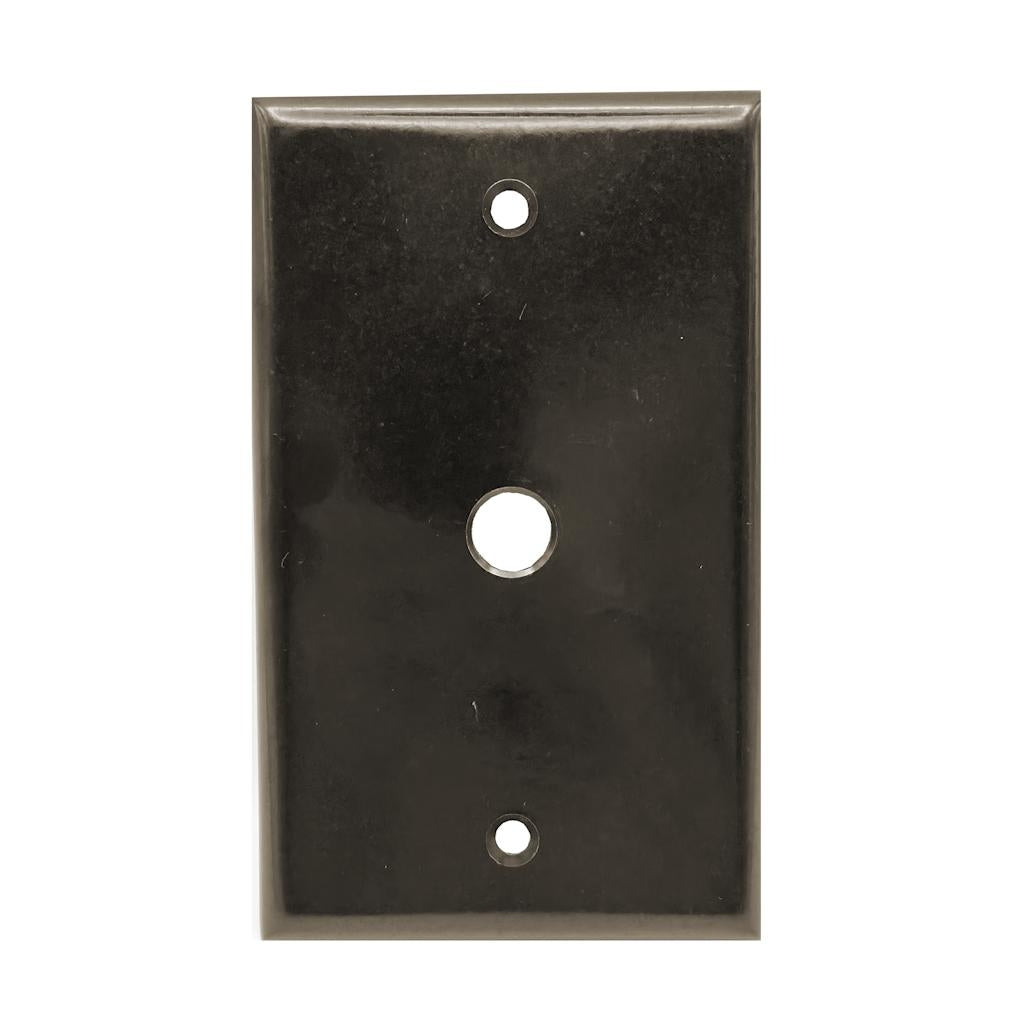 Leviton 1-Gang Cable Receptacle Wall Plate