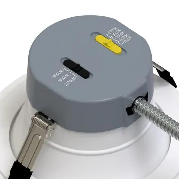 Halco 6" 21 watt 120-277 volt CCT Selectable LED Recessed Downlight