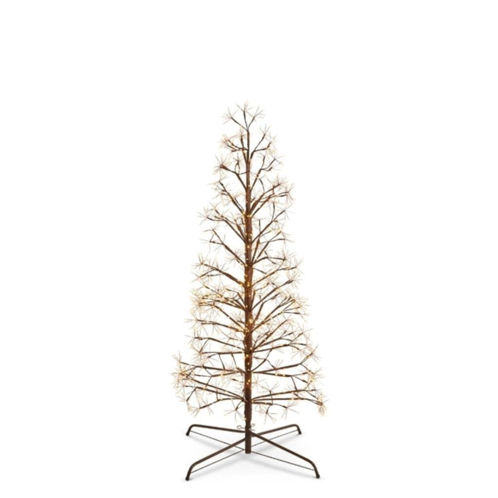 5' 1416 Light - Brown Fairy Light Tape Pod Tree