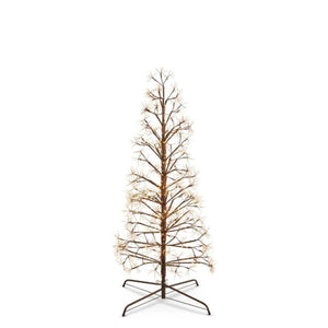 5' 1416 Light - Brown Fairy Light Tape Pod Tree
