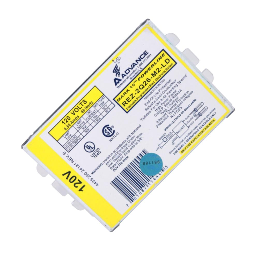 1 Lamp 120 volt CFL Ballast 1