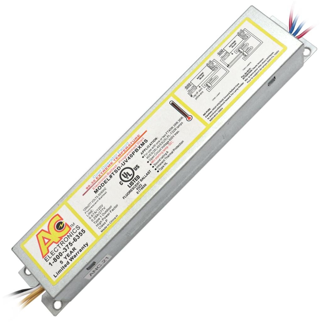 1-2 Lamp 120/277 volt CFL Ballast 1