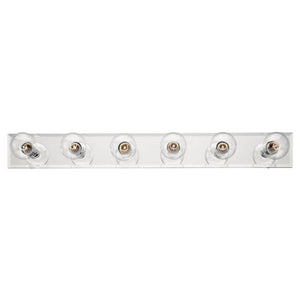 6 Light Beveled Mirror Wall Light Fixture 1