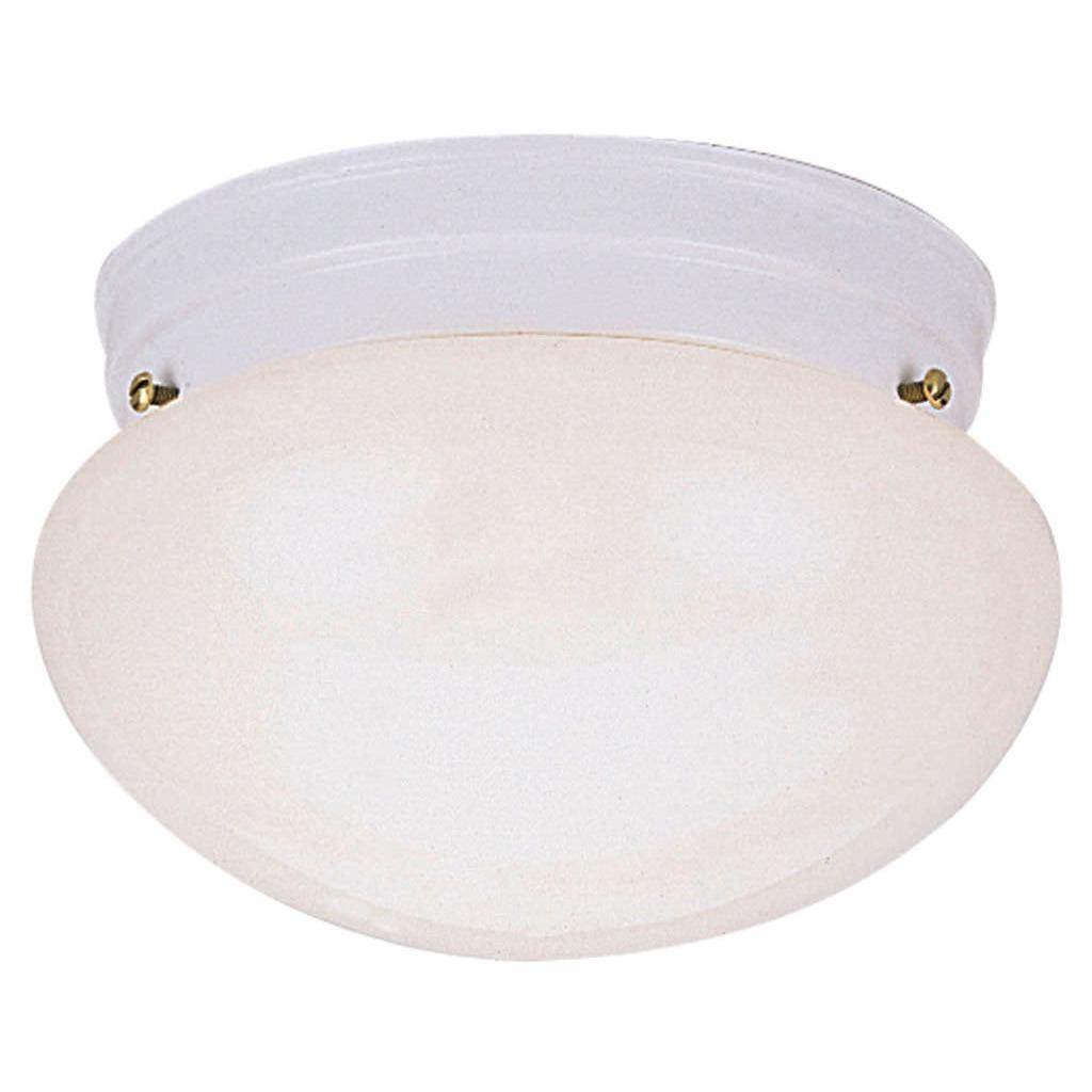 2 Light White Ceiling Light Fixture 1