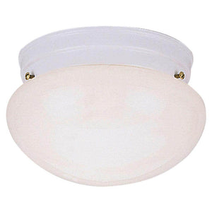 2 Light White Ceiling Light Fixture 1