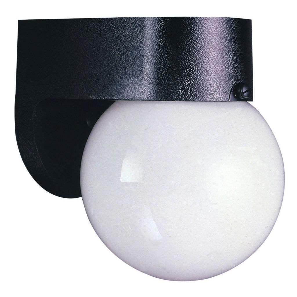 1 Light Black Wall Light Fixture 1