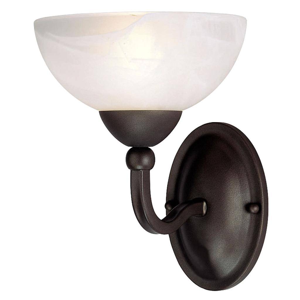 1 Light Organic Gold Wall Light Fixture 1