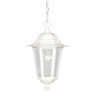 1 Light White Ceiling Light Fixture 1
