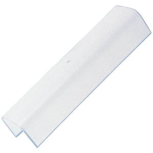 12" White Channel Glass 1