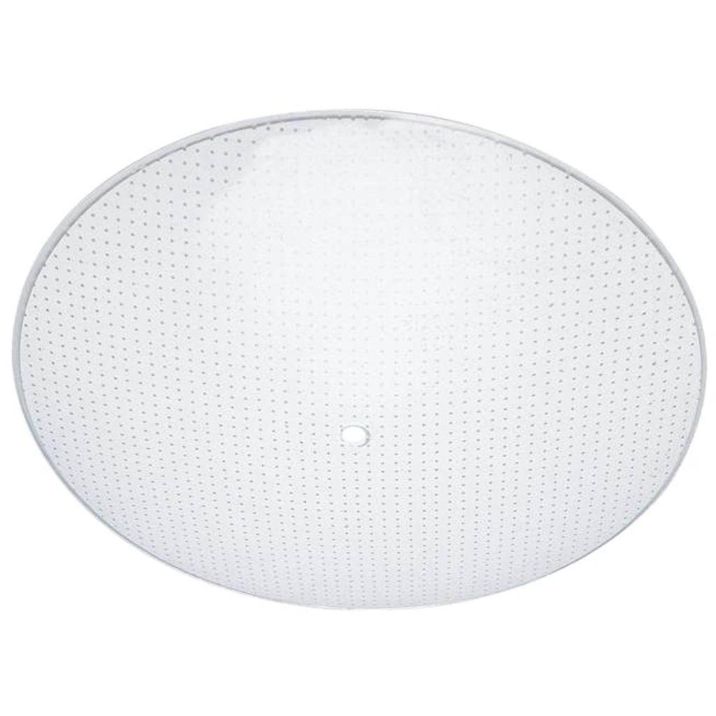 13" Clear Dot Pattern Glass Diffuser 1