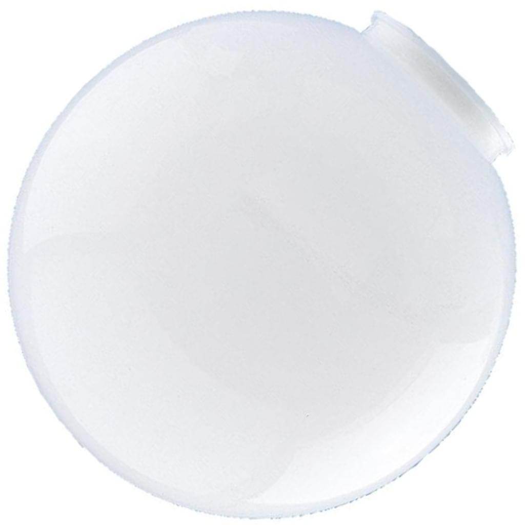 3.25" Fitter White Polycarbonate Globe 1
