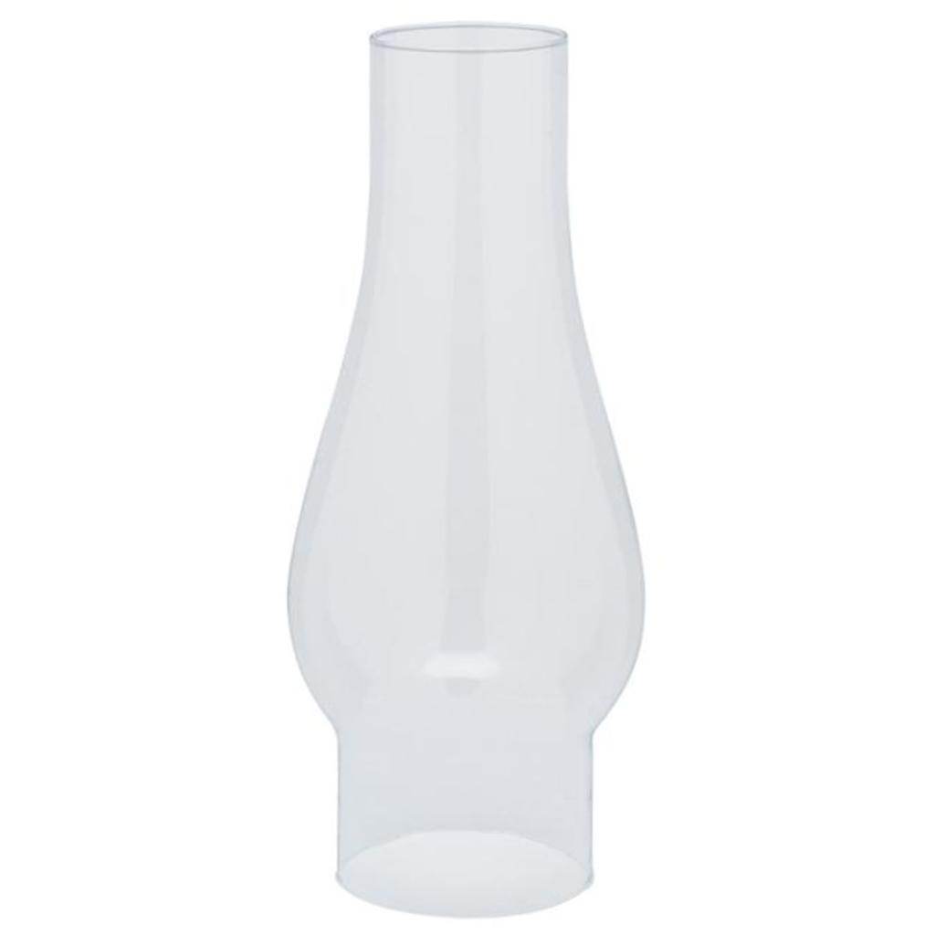2.6" Fitter Handblown 8.5" Clear Chimney 1