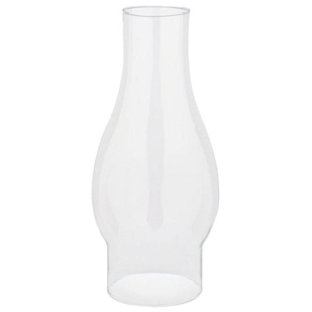 3" Fitter Handblown 8.5" Clear Chimney 1